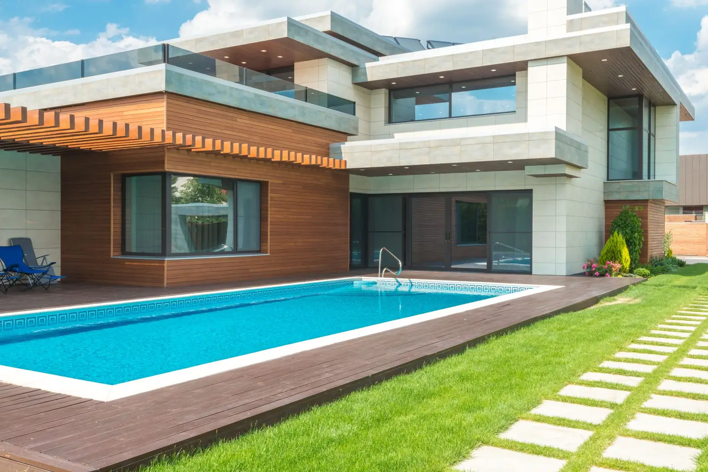 Swimming pool built in Carrington, NSW